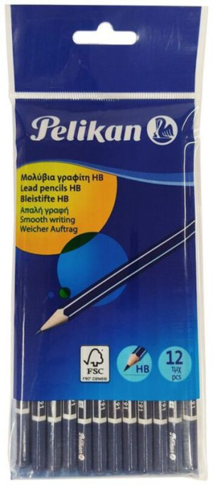 Pelikan Ξυλομόλυβο HB-12Tμχ (24400015)