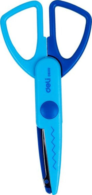 Deli Ψαλίδι Οδοντωτό Ζικ-Ζακ 13.5cm-2 Σχέδια (231.302168)