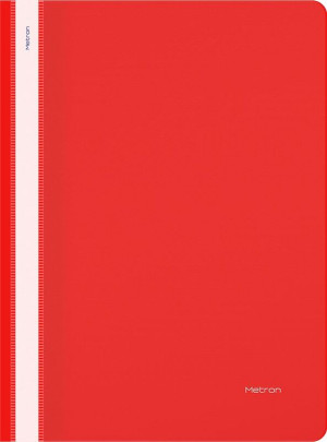 Metron Ντοσιέ Έλασμα Α4 Κόκκινο (58300.R)