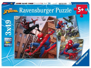 Ravensburger Παζλ 3x49 Spiderman (08025)