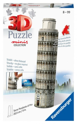 Ravensburger Παζλ 3D Πύργος Της Πίζας-Mini 54 Τμχ (11247)