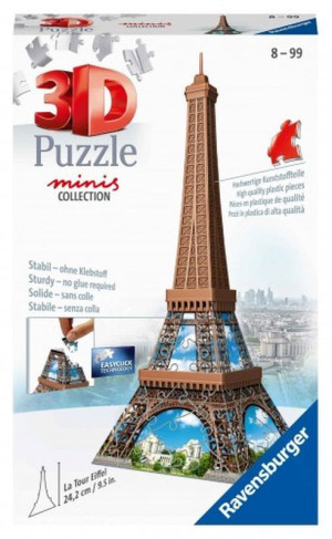 Ravensburger Παζλ 3D Πύργος Του Άϊφελ-Mini 54 Τμχ (12536)