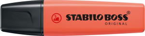 Stabilo Υπογραμμιστής Boss 70/140 Pastel Coral Red (01070140)