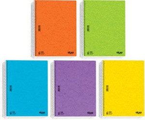 Skag Τετράδιο Basic Σπιράλ Α4 5 Θεμάτων 80gr N.8015-5 Σχέδια-1Τμχ (276139)