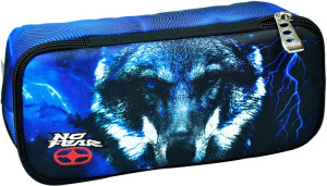 No Fear Night Wolf 24 Κασετίνα Βαρελάκι Οβάλ (348-29141)