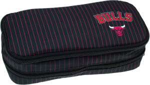 NBA Chicago Bulls Black Retro 23 Κασετίνα Βαρελάκι Οβαλ (338-27141)