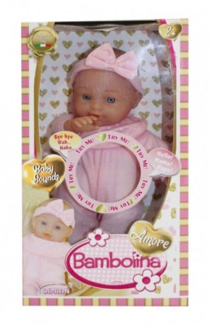 Bambolina Με Ήχους 26cm (BD1814)