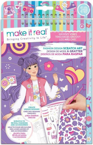 Make It Real Fashion Sketchbook Blooming Creativity (3211)