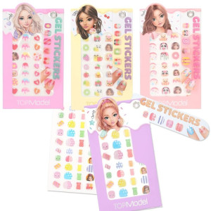 Top Model Αυτοκόλλητα Νύχια Gel Nail Stickers Candy Glam-3 Σχέδια (D14073)