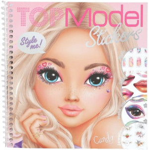 Top Model Μπλοκ Με Αυτοκόλλητα-Dress Me Up Face (D13984)