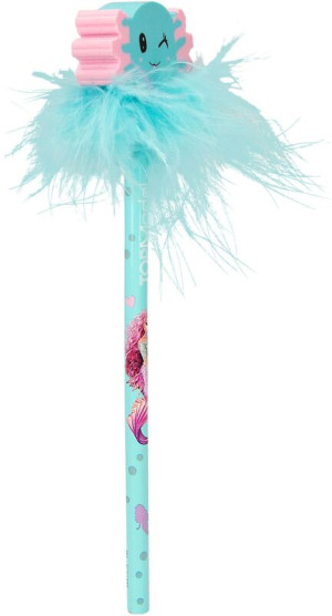 Top Model Μολύβια W/Eraser Topper Mermaid-3 Σχέδια-1Τμχ (D12273)
