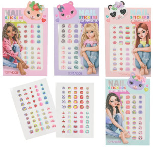 Top Model Nail Stickers Beauty & Me-4 Σχέδια-1Τμχ (D13064)