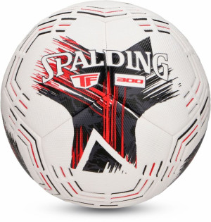 Spalding Μπάλα Ποδοσφαίρου White/Red S5 (SPBFTF300AT5)