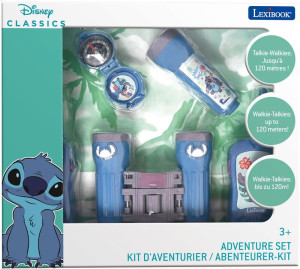Stitch Σετ Walkie Talkies Κιάλια & Πυξίδα (25.RPTW12D)