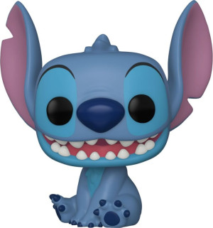 POP!#1045 Stitch(Smiling Seated)-Disney:Lilo & Stitch (065665)