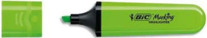 Bic B.Υπογραμμιστής Highlighter Flat Fluo Πράσινο (517964)