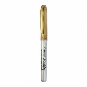Bic B.Μαρκαδόρος Ανεξίτηλος Metallic Intensity Χρυσό (950466)