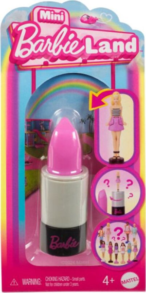 Barbie Mini Barbieland-Fashionista Doll-10 Σχέδια-1Τμχ (HYF19)
