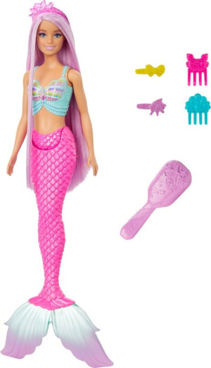Barbie Γοργόνα Μακριά Μαλλιά (HRR00)