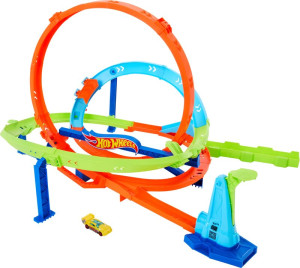 Hot Wheels Πίστα Σούπερ Extreme Λουπ (HTK16)