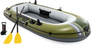 Intex Βάρκα 2 Ατόμων-Seahawk 2 Boat 236cmX114cmX41cm (66332NP)