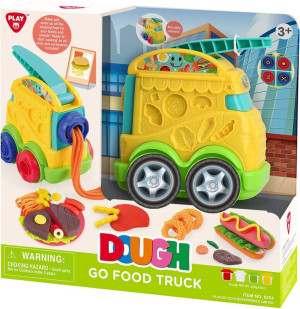 Playgo Πλαστοζυμαράκια Dough Go Food Truck (8254)