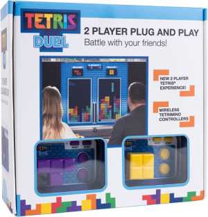 Fizz Ηλεκτρονικό Χειρός Tetris 2 Player Plug & Play (320142)
