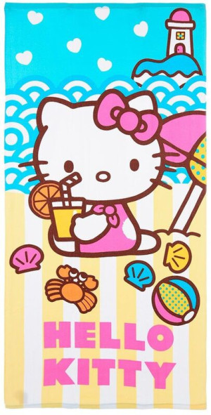Sun City Κ26 Hello Kitty Πετσέτα Θαλάσσης (EZ18041)