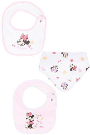 Sun City Κ26 Minnie Σετ 3 Σαλιάρες (EZ09027)