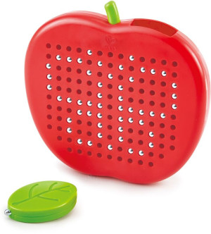 Hape Μαγνητικό Πάνελ–Μήλο με Μαγνητικό Στυλό και Μπίλιες (E1712A)