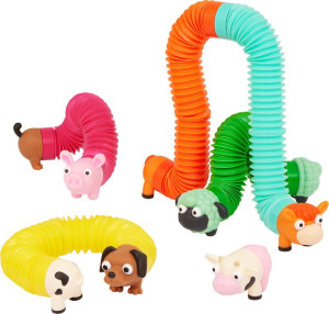 Battat Σετ Ζωάκια Sensory Mix & Match Farm (BT1840Z)