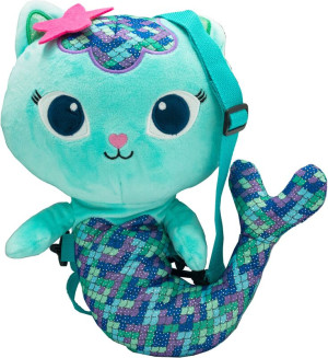 CAN Λούτρινο Backpack Gabby's Dollhouse Mercat (GD24760MC)