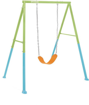 Intex Σετ Κούνια 2 Σε 1 Green/Blue 170cmX235cmX200cm (44113)