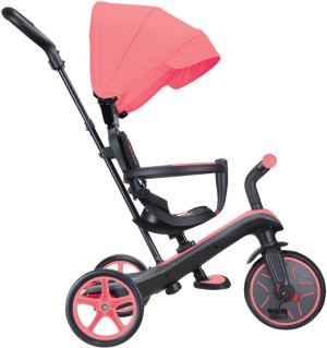 Globber Τρίκυκλο Trike Explorer 4 In 1 Coral Pink (634-110)