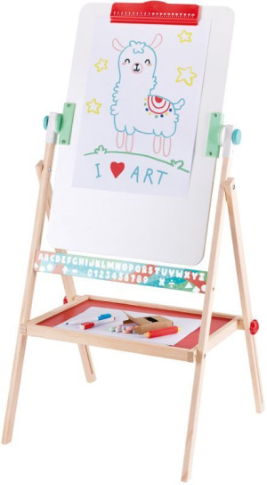Hape Early Explorer Ξύλινος Πίνακας Flip Flat Easel (E1063B)