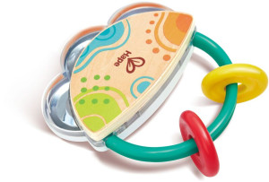 Hape Early Explorer Ξύλινη Κουδουνίστρα Tiny Rattle (E0128K)