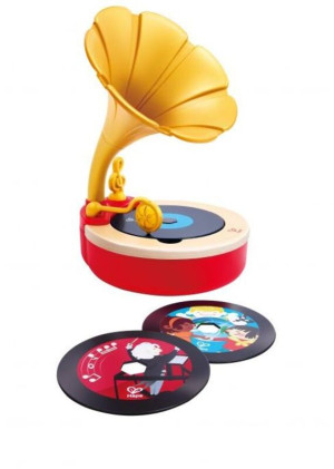 Hape Early Melodies Ξύλινος Φωνογράφος Tune Time (E0641K)