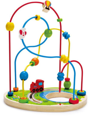 Hape Totally Amazing Ξύλινος Λαβύρινθος Παιδική Χαρά (E1811A)
