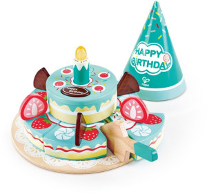 Hape Playfully Delicious Ξύλινη Τούρτα Γενεθλίων Happy Birthday (E3180A)