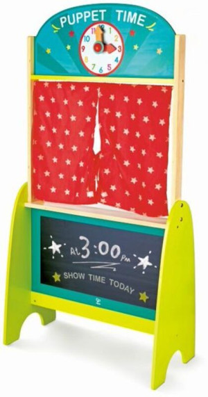 Hape Early Explorer Ξύλινο Κουκλοθέατρο (E8662)