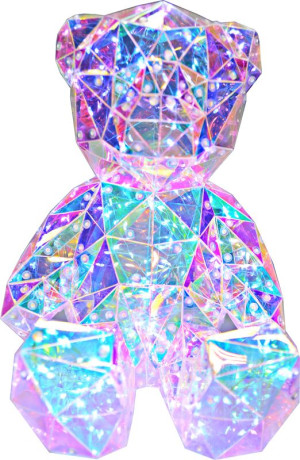 iDance Origami Bear With Lighting 25cm. (LBEAR25)