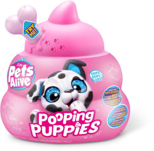 Zuru Λούτρινο Pets Alive Pooping Puppies-3 Σχέδια-1Τμχ (9542)
