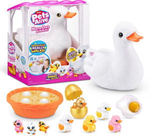 Zuru Λούτρινο Pets Alive Mama Duck& Baby (9548)