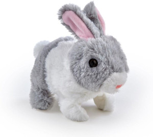Addo Λούτρινο Teeny Weeny Bunny Grey (11161-B)