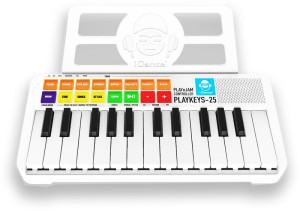 iDance Πιάνο PK-25 White (PLAYKEYS-25)