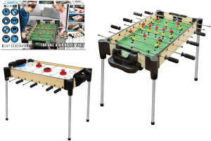 MAM Ξύλινο Ποδοσφαιράκι & Air Hockey Tabletop 82cm. (MA8150_H)