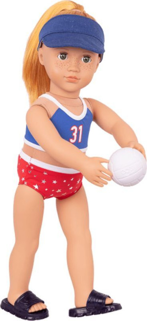 Our Generation Κούκλα Magnolia Beach Volleyball Champion (BD31367Z)