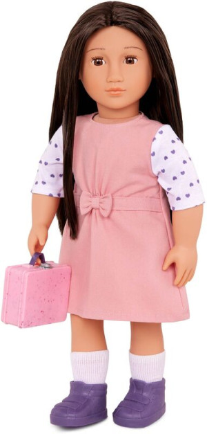 Our Generation Κούκλα Lin With School Uniform (BD31482Z)