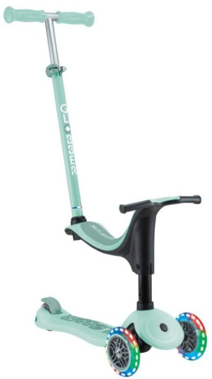Globber Scooter Go.Up Sporty Lights Mint (452-706-4)
