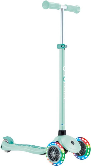 Globber Scooter Primo Plus Lights Dark Mint (442-706-4)